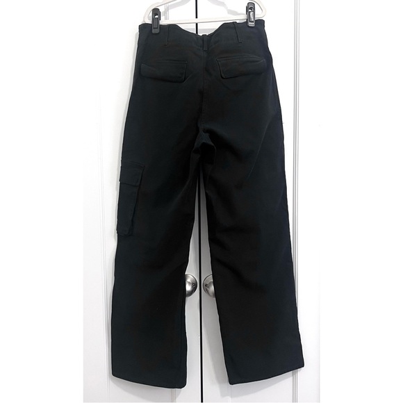Wilfred Black Modern Cargo High Waisted Pants in Black - Size 12 - Picture 2 of 4